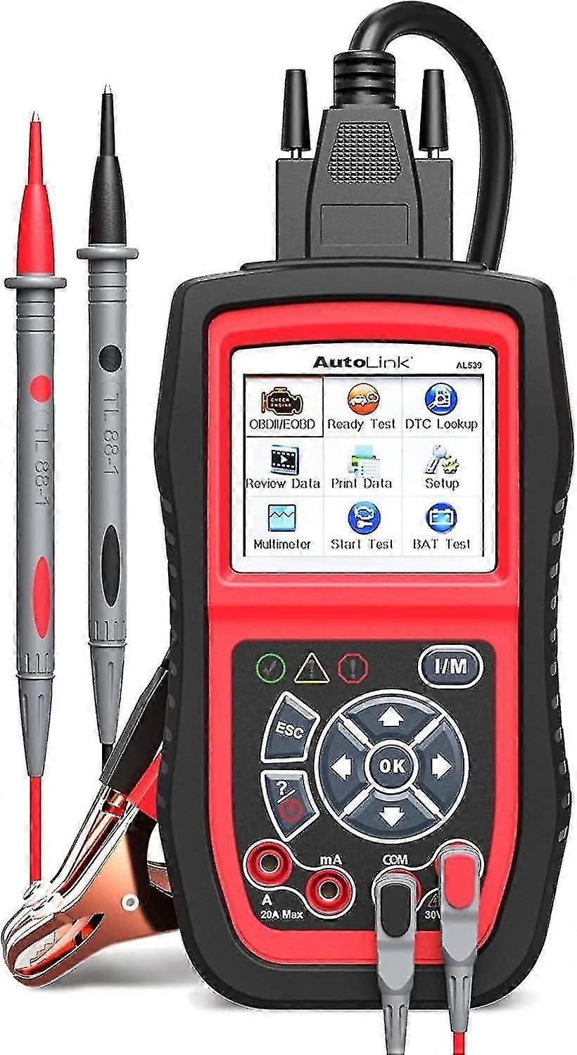 OBDII CAN obd 2 Code reader Scanner Electrical System and Battery Test Tool car diagnostic scanner