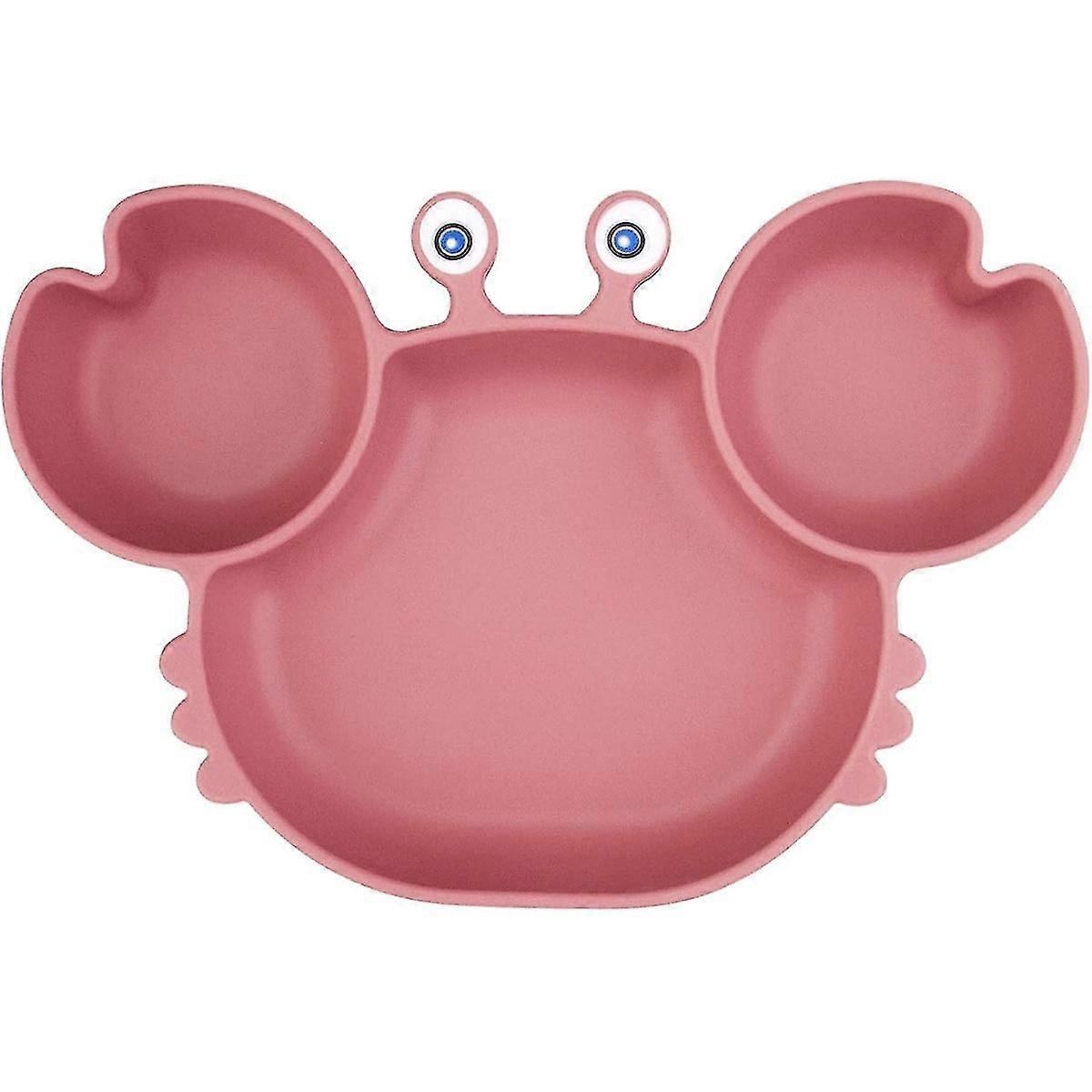 Mini silicone tray, portable tableware for infants and toddlers, vacuum dishwasher, microwave
