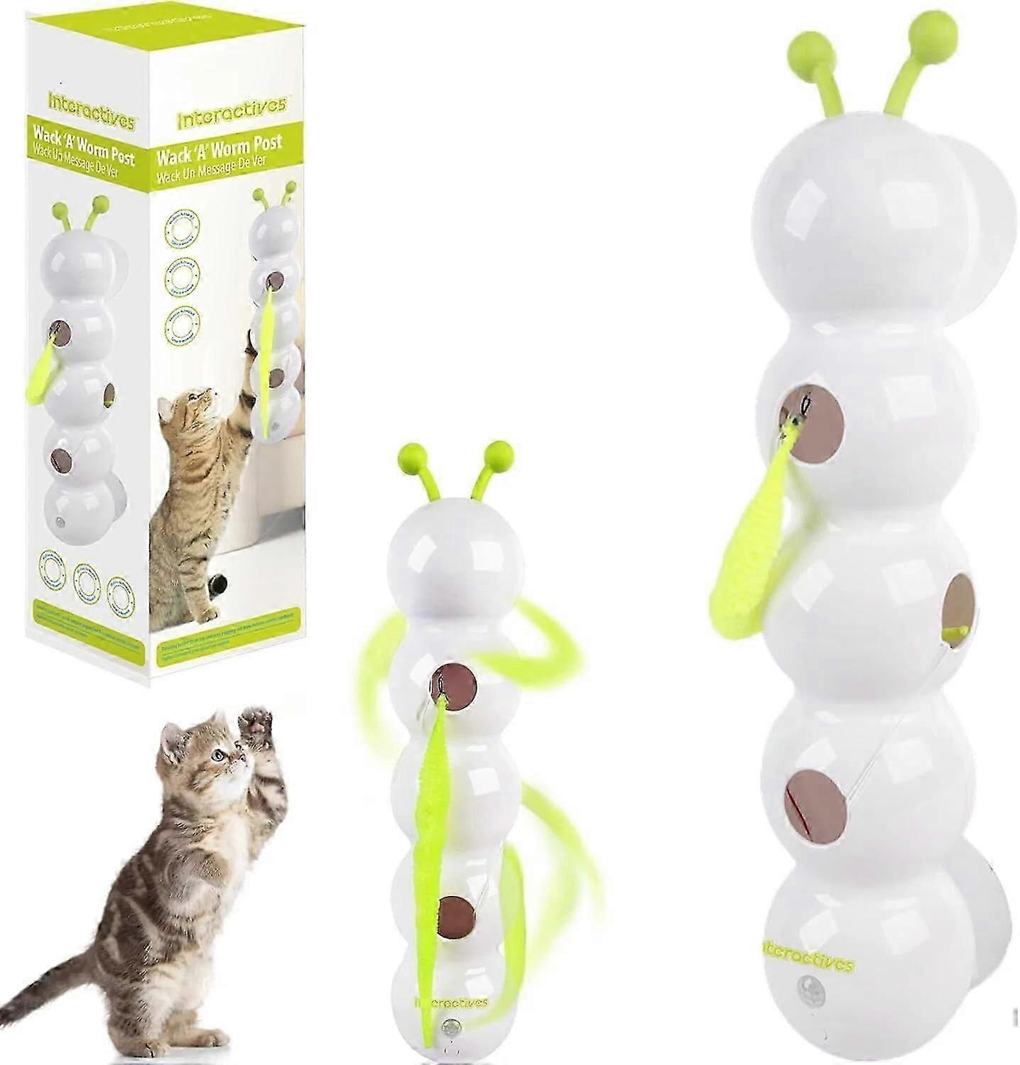 Caterpillar Smart Cat Toy Jouet interactif pour chat Caterpillar pour chats d’intérieur