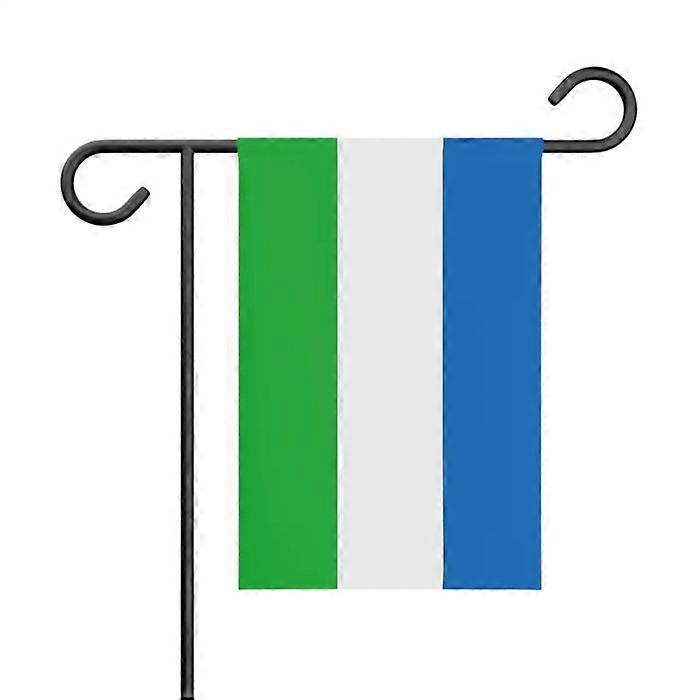 Flag - Multicolor - Sierra Leone - 32 x 47.5 cm - Polyester - Front/back