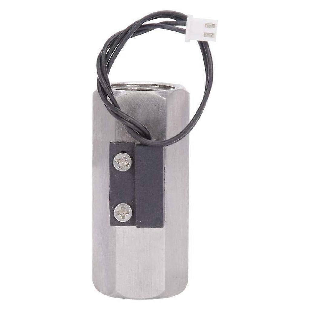 Water Flow Sensors G1/2in Double Female Thread Water Flow Switch Sensor 304 Stainless Steel High Accuracy Sensor