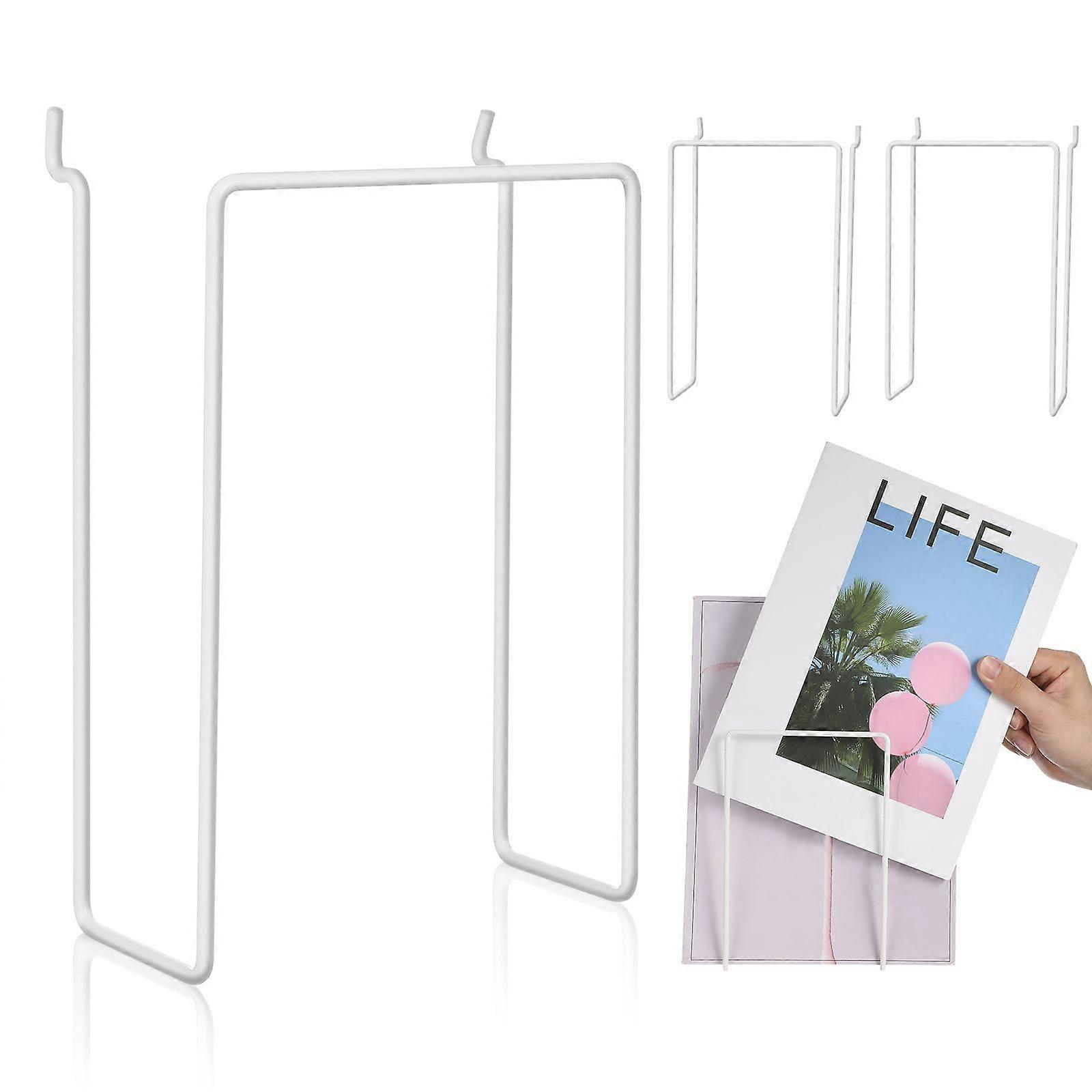 4pcs Pegboard Shelf Hooks Pegboard Display Stand Pegboard Mount Display Shelf Pegboard Hooks Storage Rack Pegboard Organizer