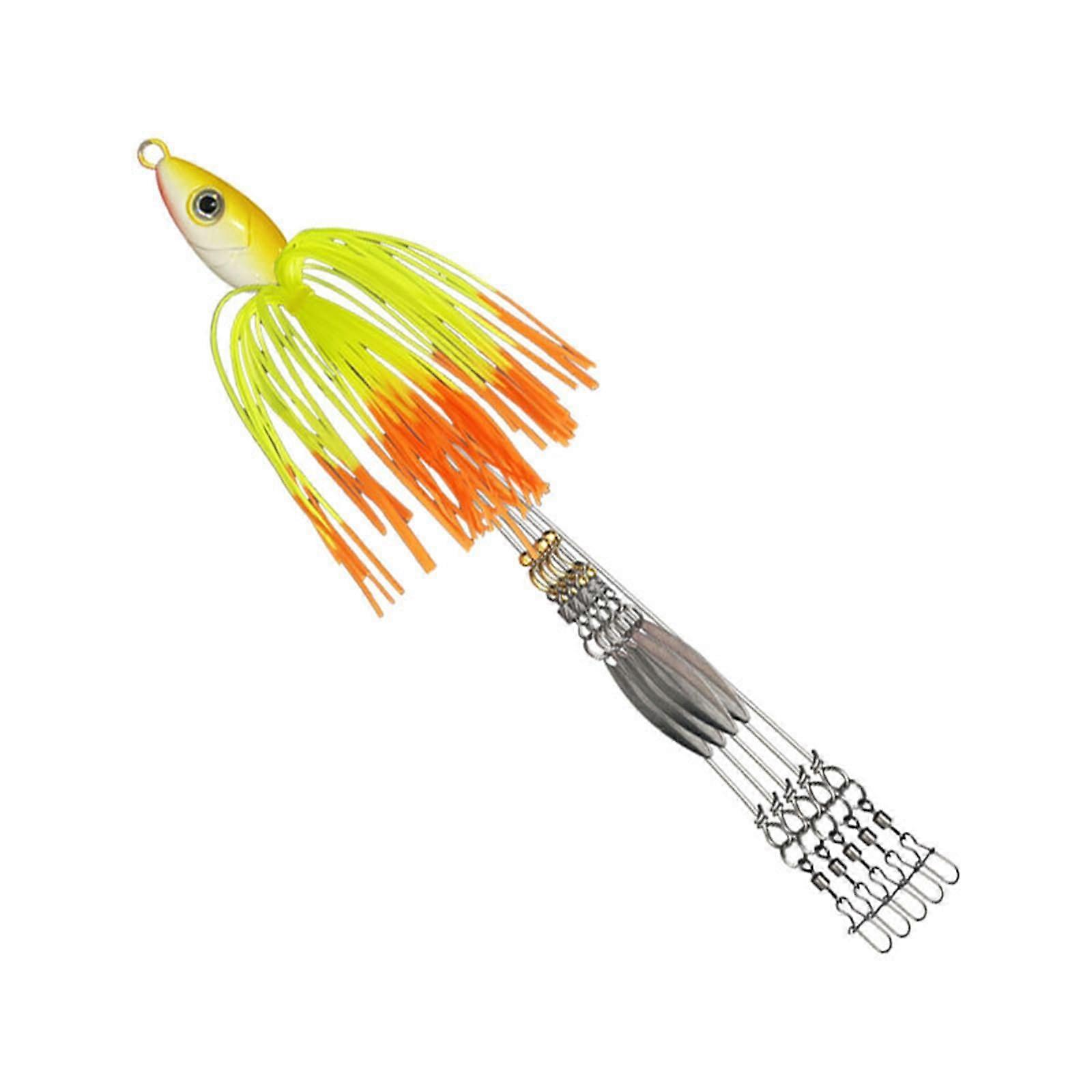 5 Arms Umbrella ARig Swimbaits Lures for Freshwater Trout and Salmon 5Arm Rig Fishing Tackle