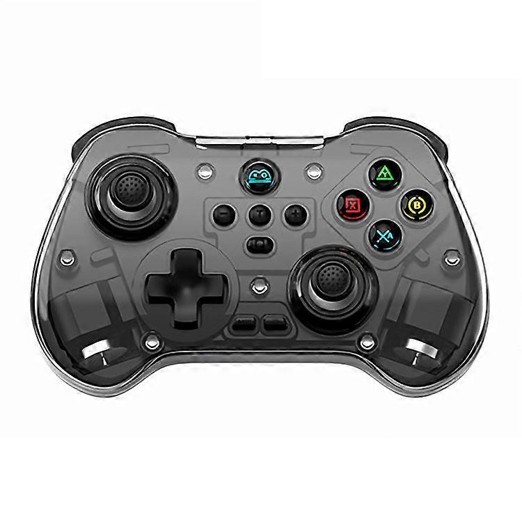 Z01X Transparent Design Bluetooth-compatible Gamepad Six-Axis Dual Motor Vibration Game Controller