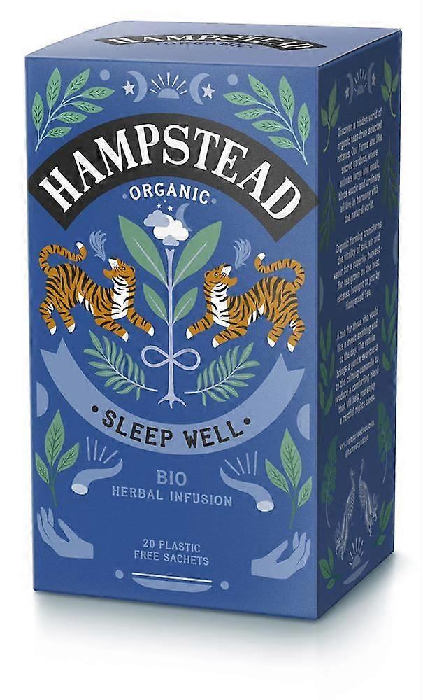 Hampstead Tea 有机睡眠健康茶 20 茶包