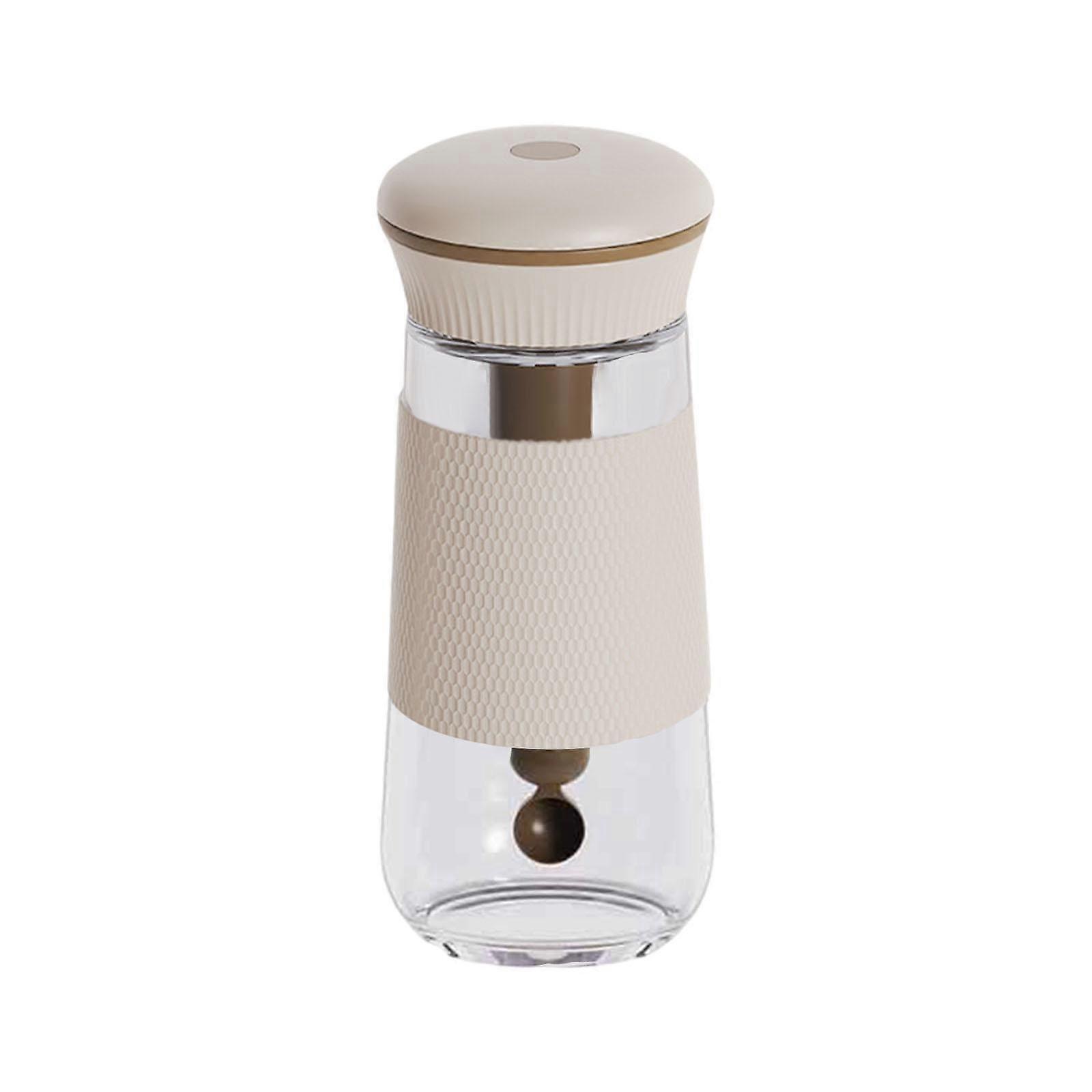 Spice Container Multifunction Glass Pepper Container for Baking BBQ Grilling