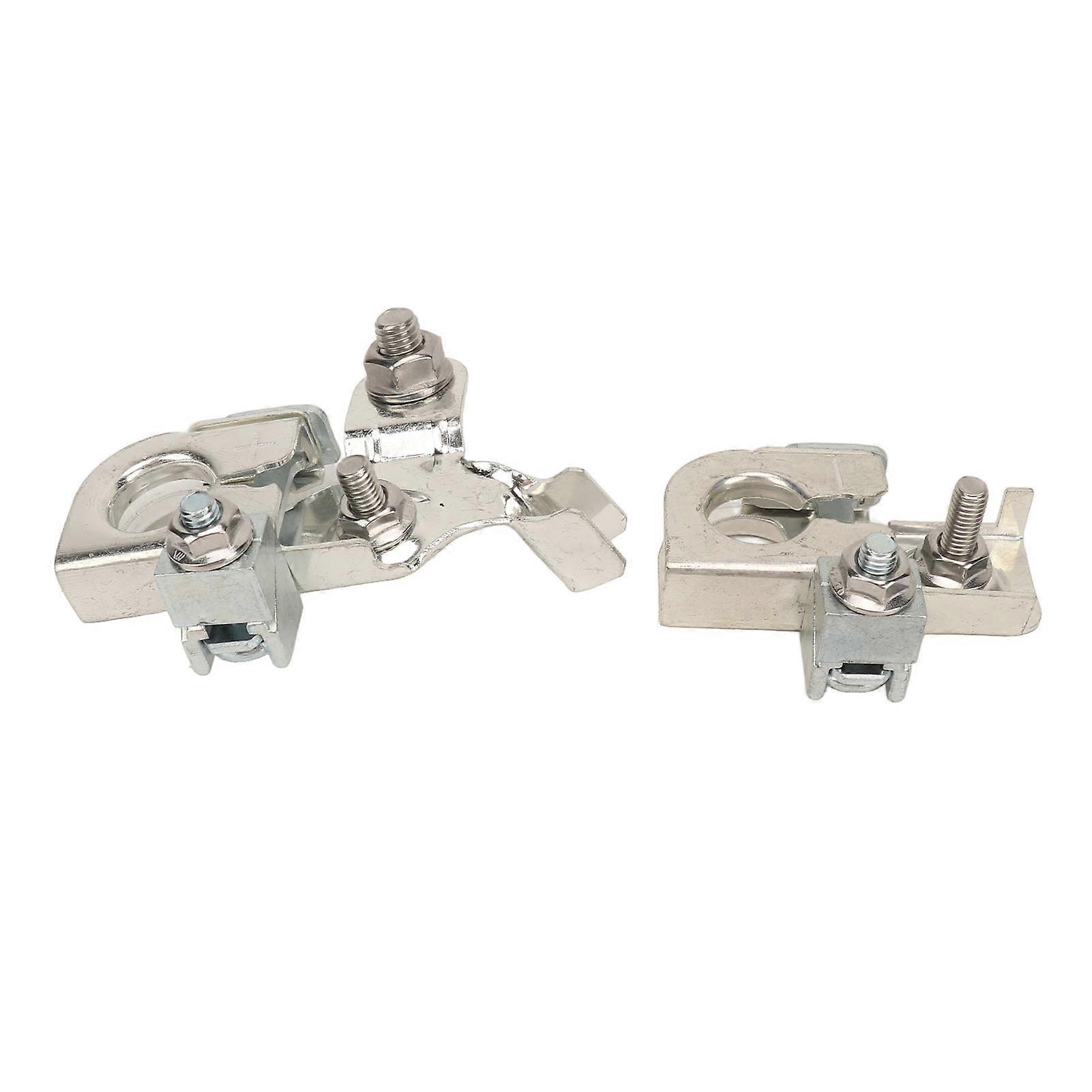 2PCS Battery Terminal Clamp BT4Z 14450 BA Positive Negative Battery Terminal Kit for Fusion Edge Explorer Taurus Flex 