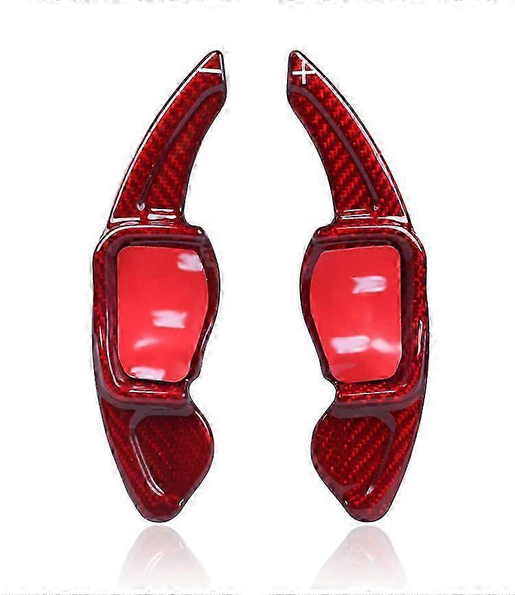 Carbon Fiber Paddle Shifter Extensions for Compatible Seat Leon Models 2012 - Car Accessories for Enhanced Steering Control