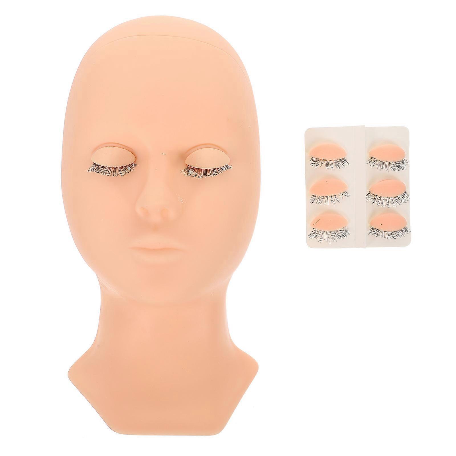 Tool, Silicone Mannequin for Eyelash Extensions and Makeup Practice