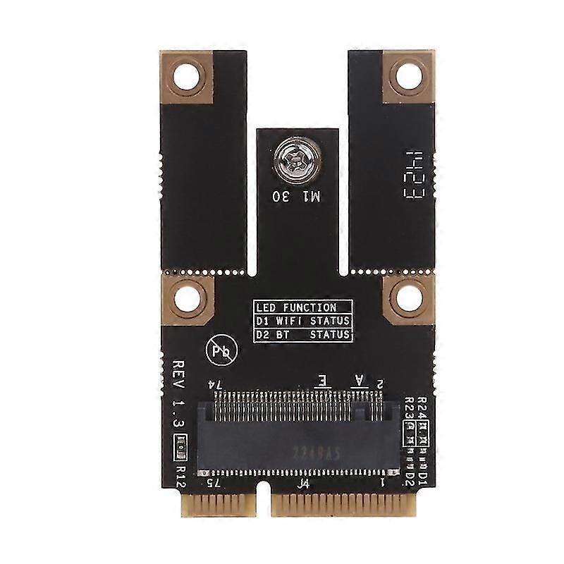 M.2 NGFF to Mini PCIE WiFi Bluetooth-compatible Card to Mini PCIE Converter