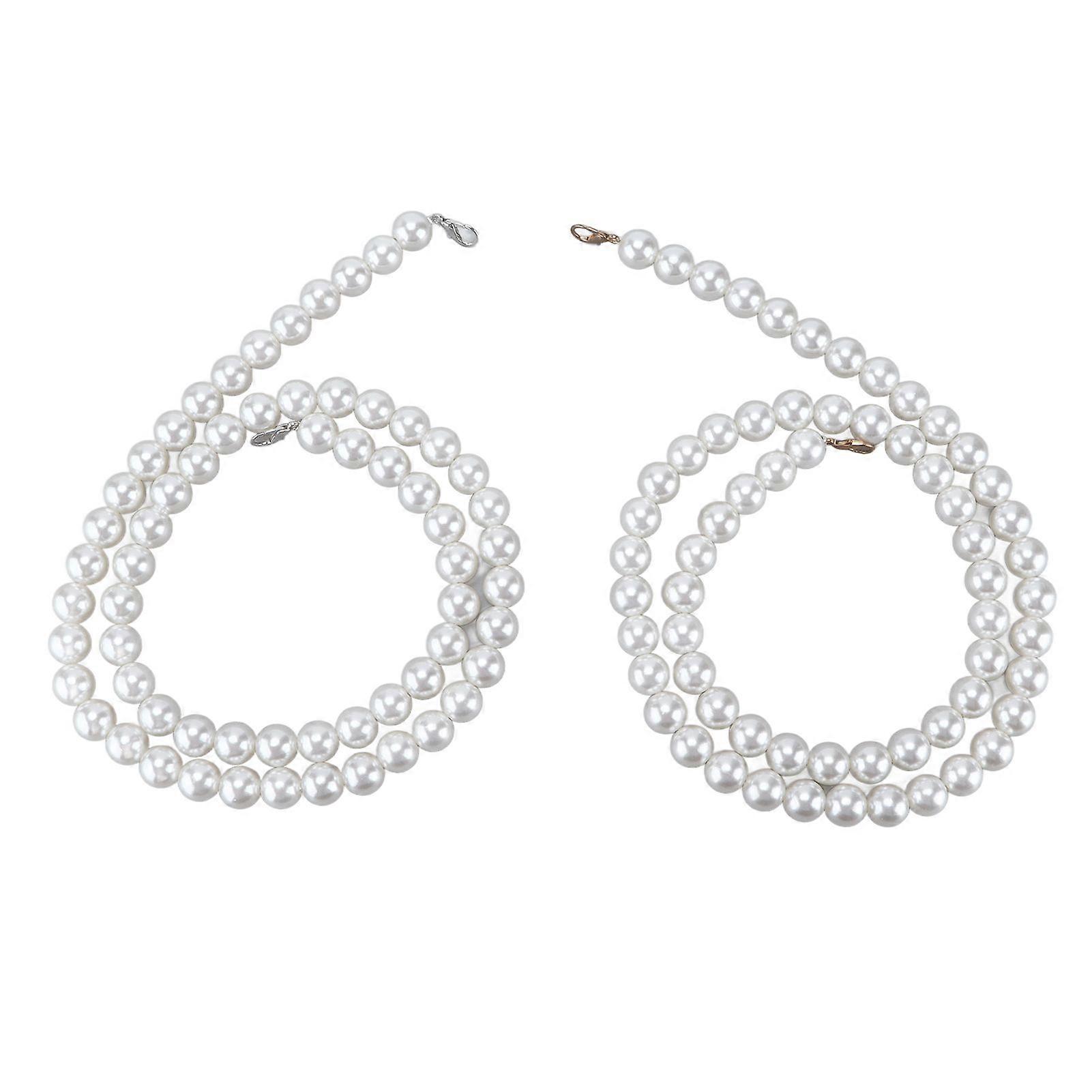 2025 Latest Model  Imitation Pearl Chains Purse Handle Strap Handbag