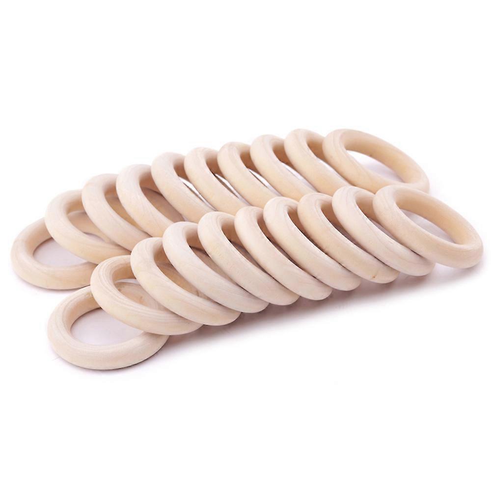 Handy Wooden Rings for DIY Enthusiasts, Robust Quality, Complete Set