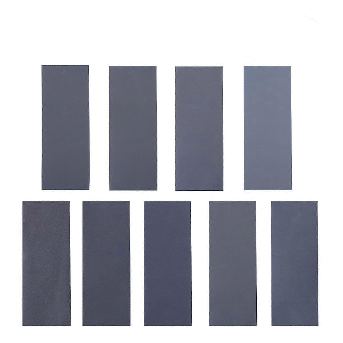 Sandpaper Collection for Fine Surface Preparation, Includes 9 Different Grit Levels