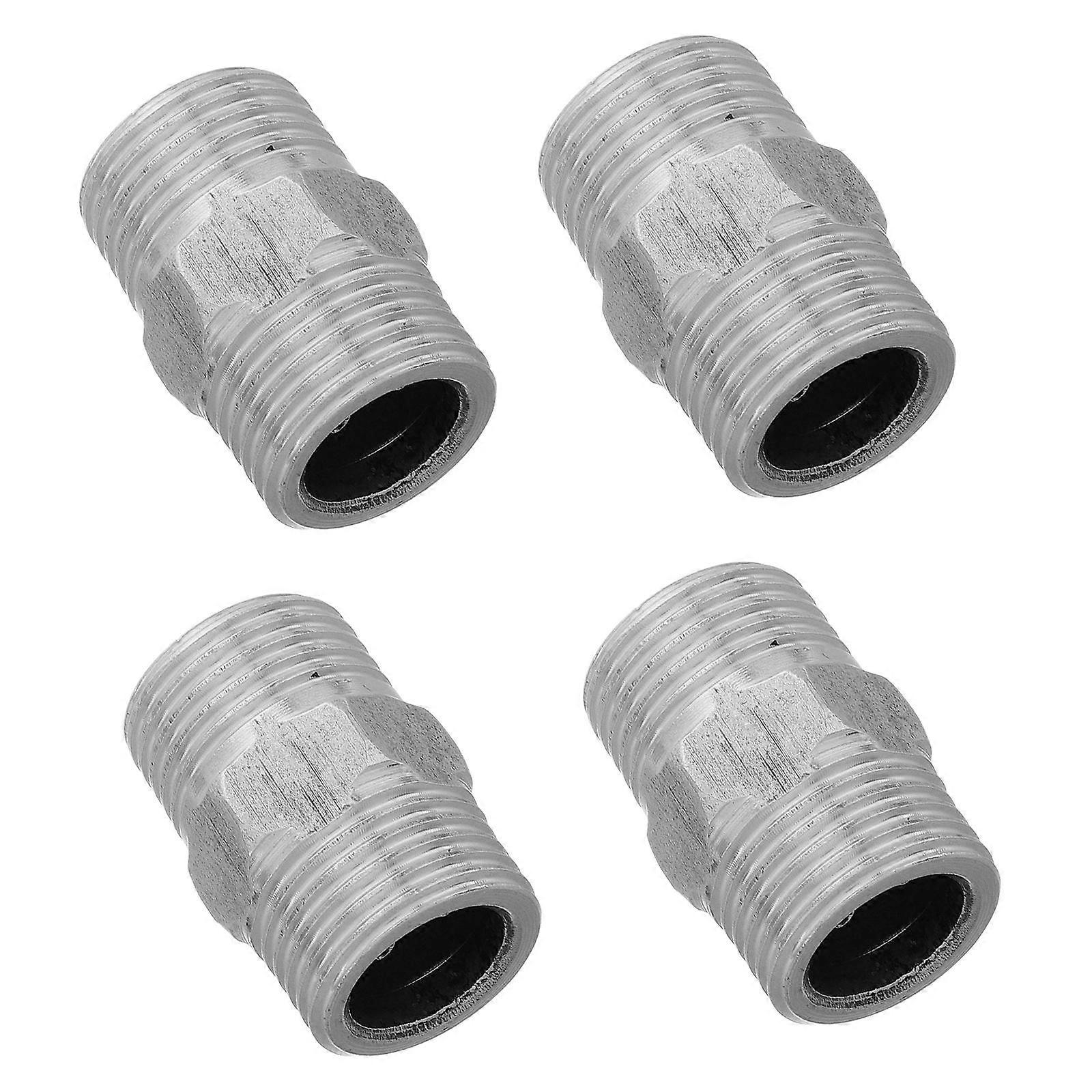 Steel Connectors Car Water Pipe Connector Homeowners Precision Manufacturing 4Pcs