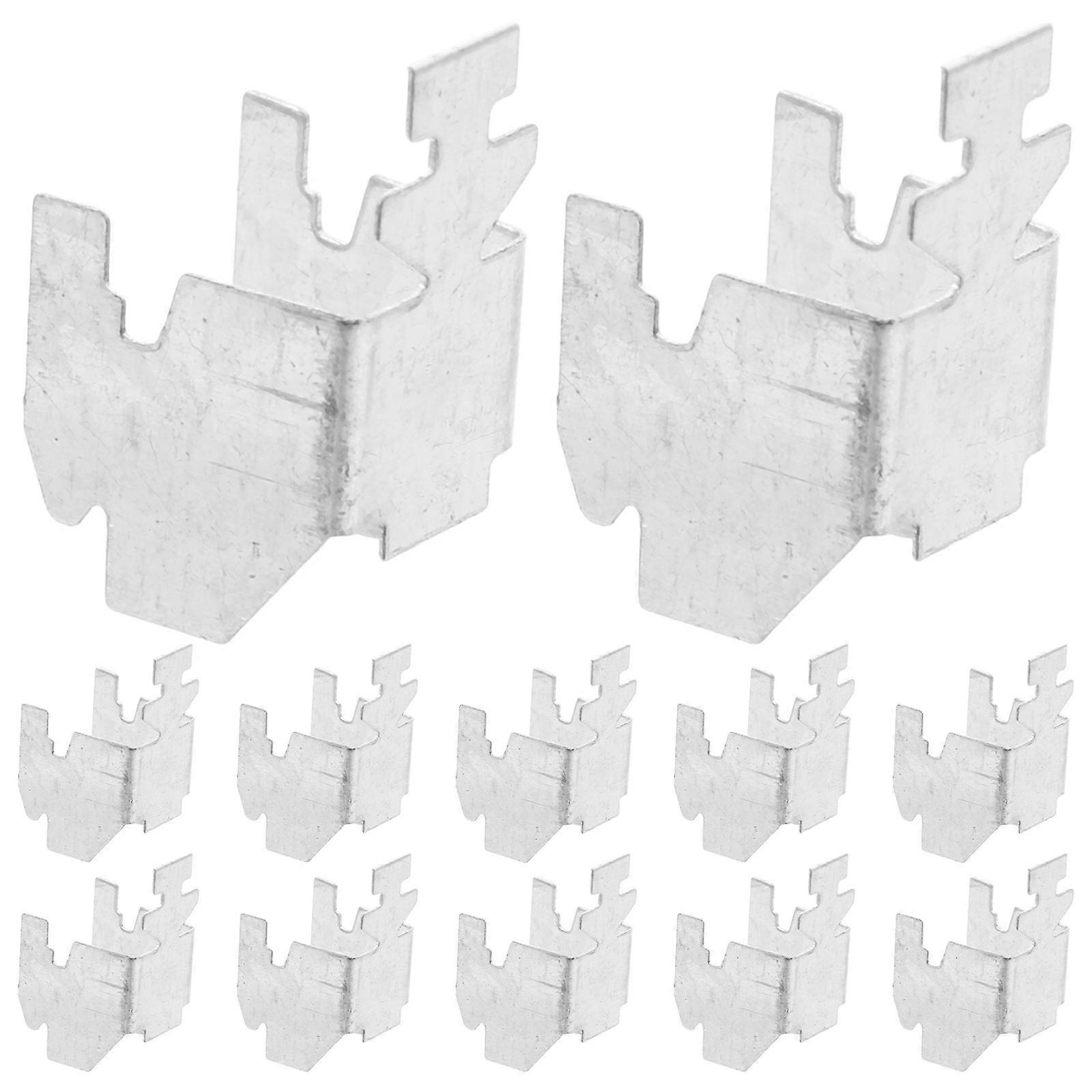 Bookshelf Safety Bracket Adjustable Height File Cabinet 3.00X2.00X2.00CM 20Pcs
