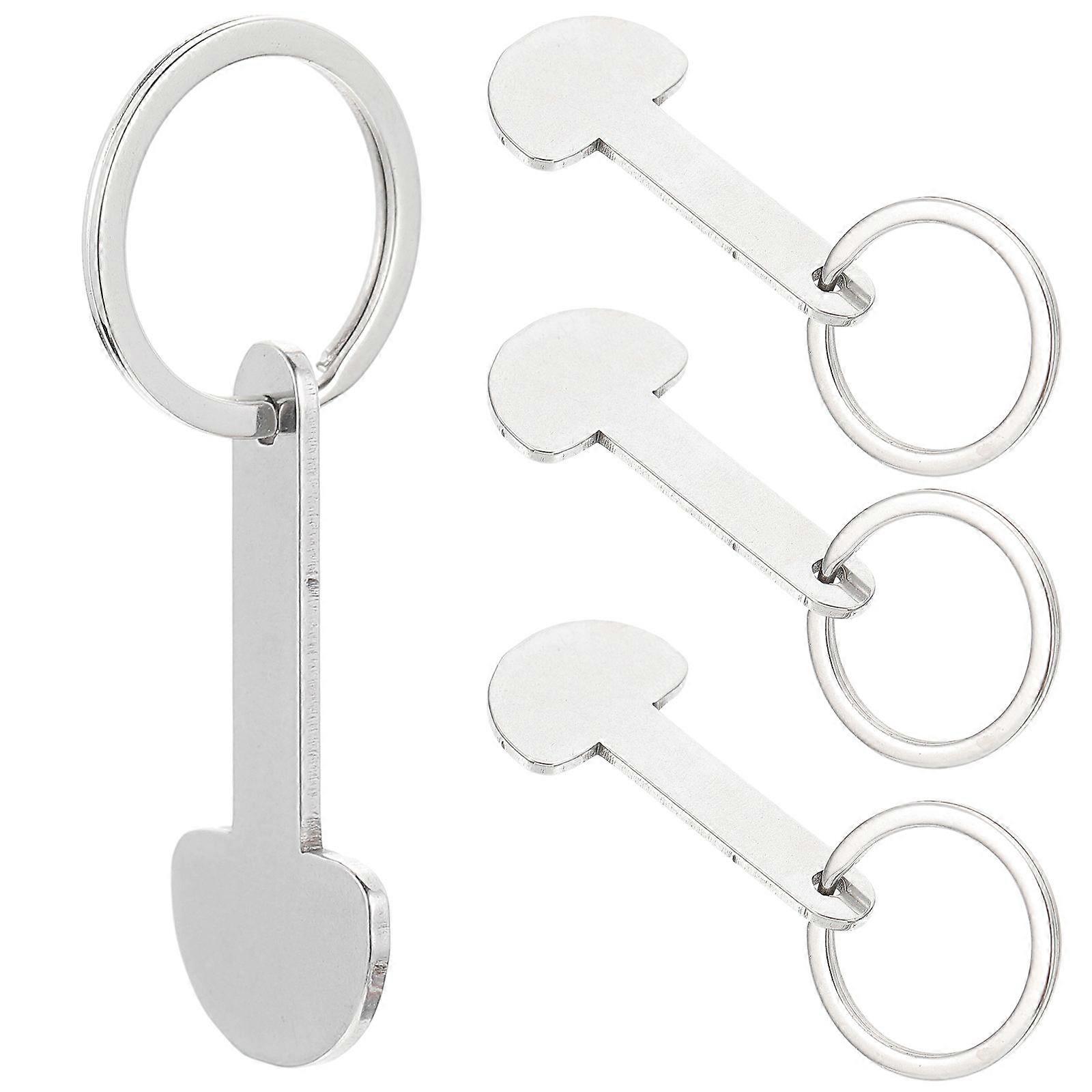 Shopping Trolley Token Keyring Trolley Tokens Keyring Hanging Trolley Token Zinc Alloy