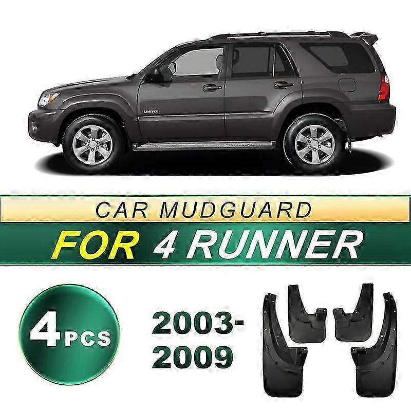 Suitable Fit For 03-09 Toyota Super 4 Runner Car Tire Fender Soft Rubber Splasher Modification Accessories