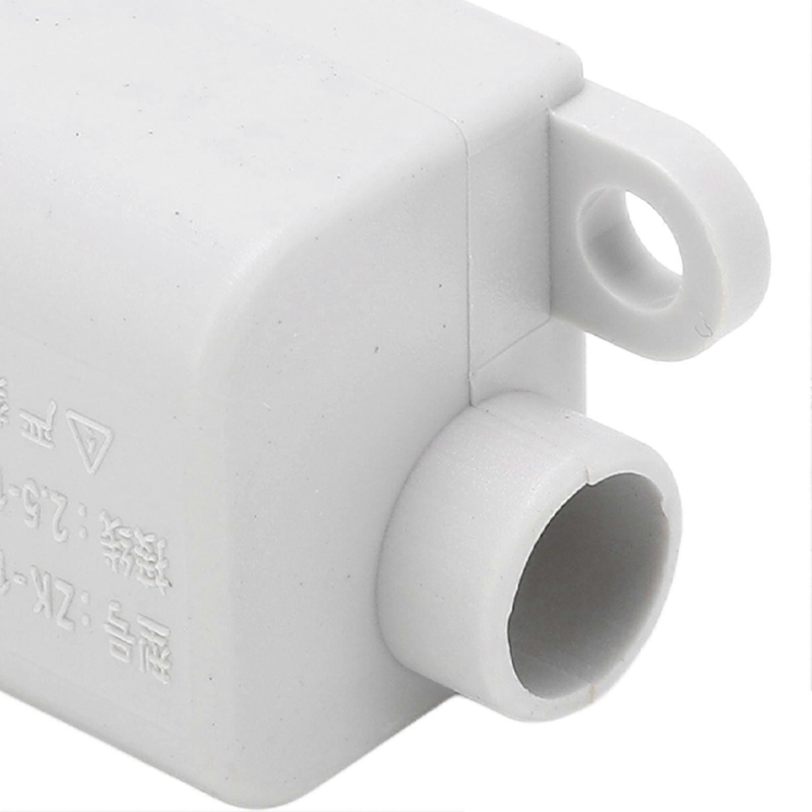 5pcs 1 in 2 out splitter cable connectors, brass conductors, high power quick wiring terminal blocks 1000V 100A