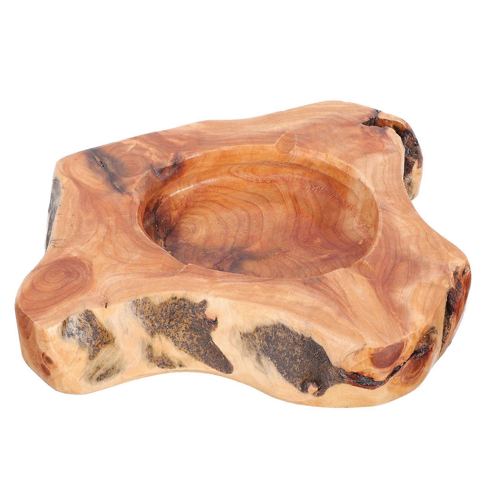 Wooden Ashtray for Decor with Material 1Pcs Creative Home Use