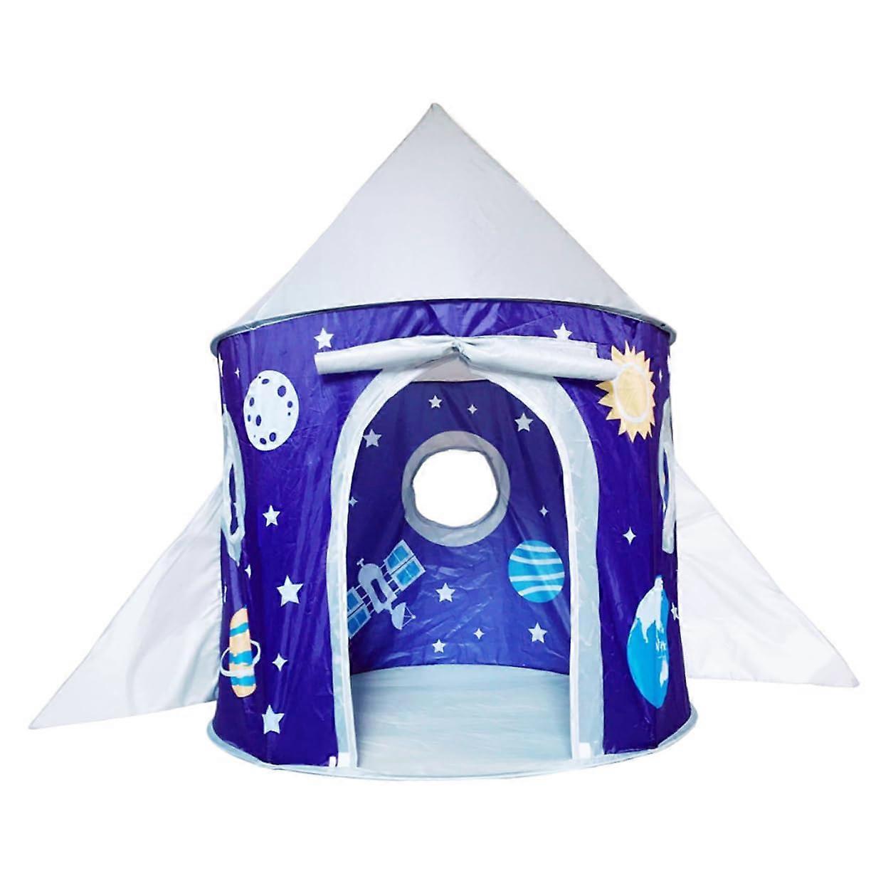 Kids Tent Playhouse Indoor Blue Toy Tent with Wire Support, Lightweight Design for Imaginative Play, 1 Piece
