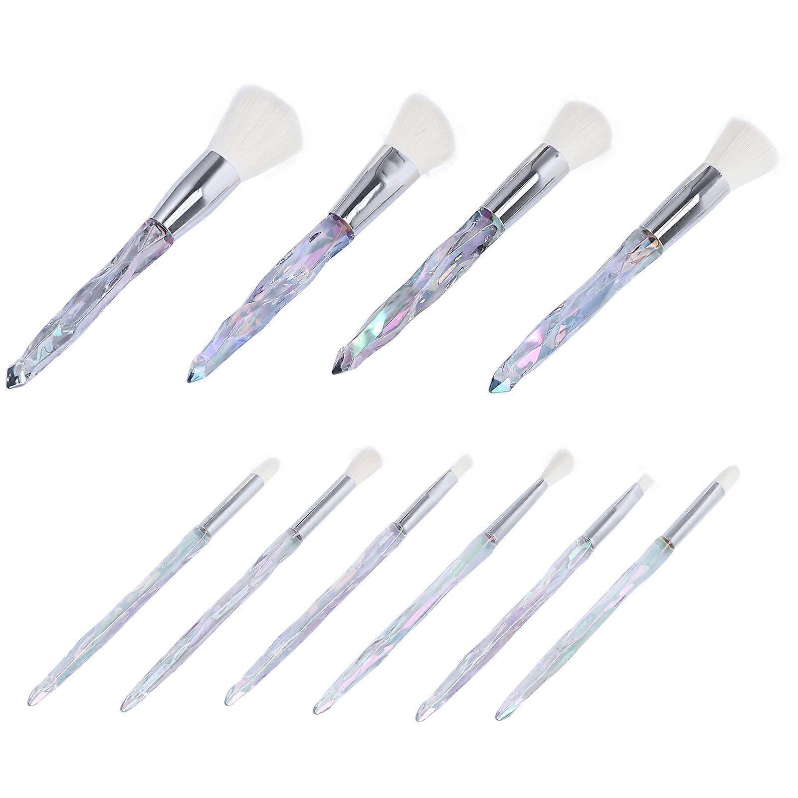 Eye Makeup Brushes Eyeshadow Brush Set Durable Lipstick Application Makeup Artists 10Pcs