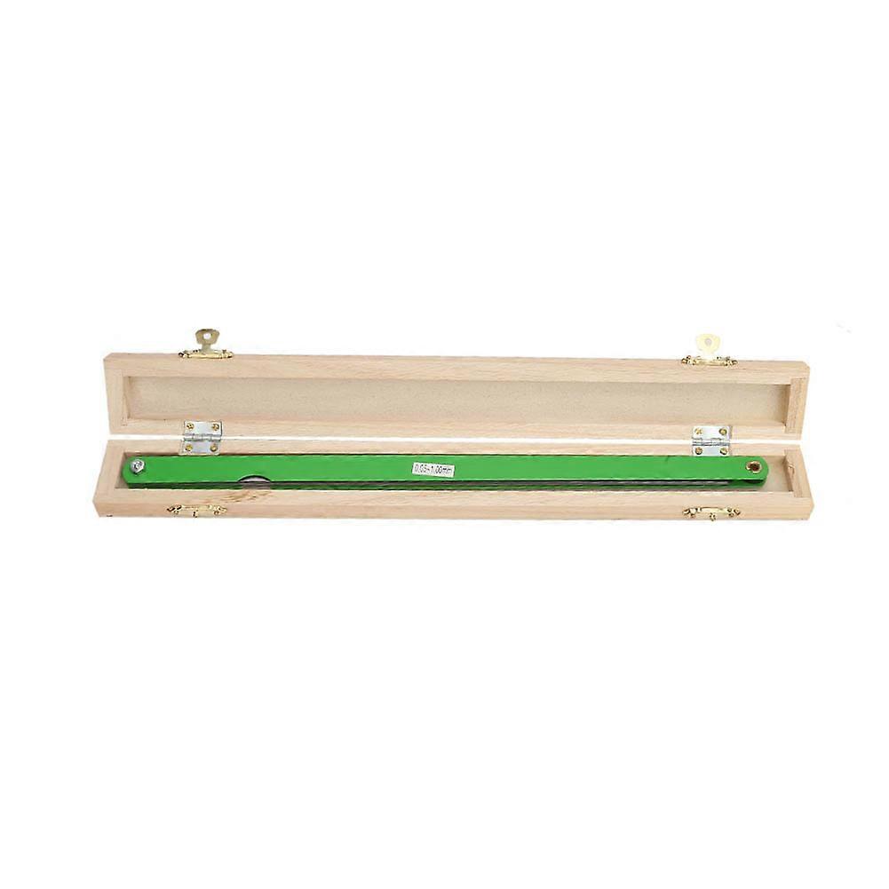 Stainless steel feeler gauges for gap measurement and inner diameter detection