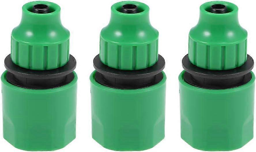 Three-piece quick-connect hose fitting, 8mm inner diameter hose