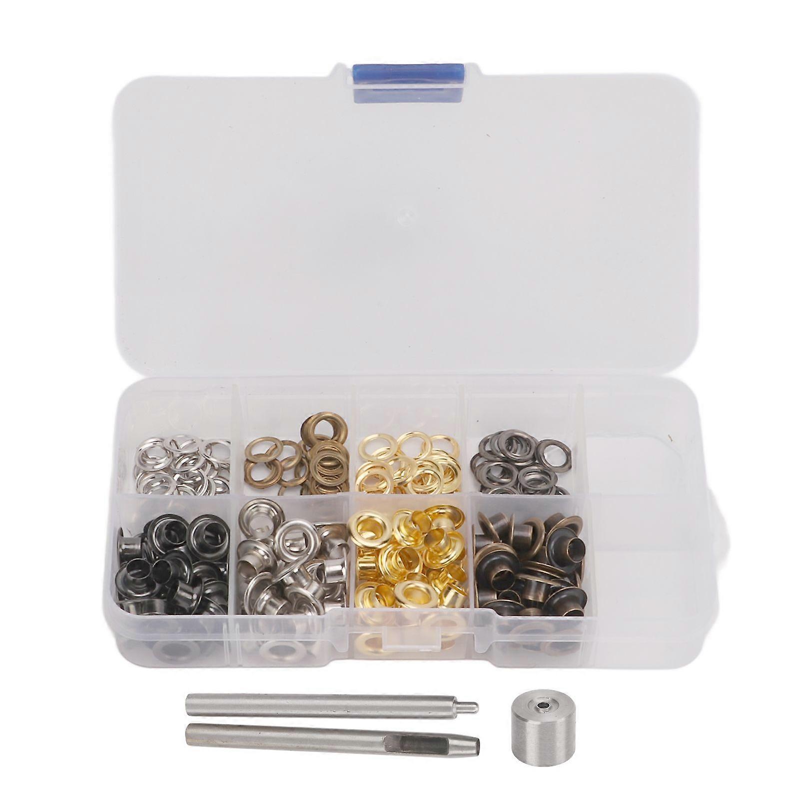 2025 Latest Model  5mm Grommet Tool Kit Multicolor Sturdy Construction Iron