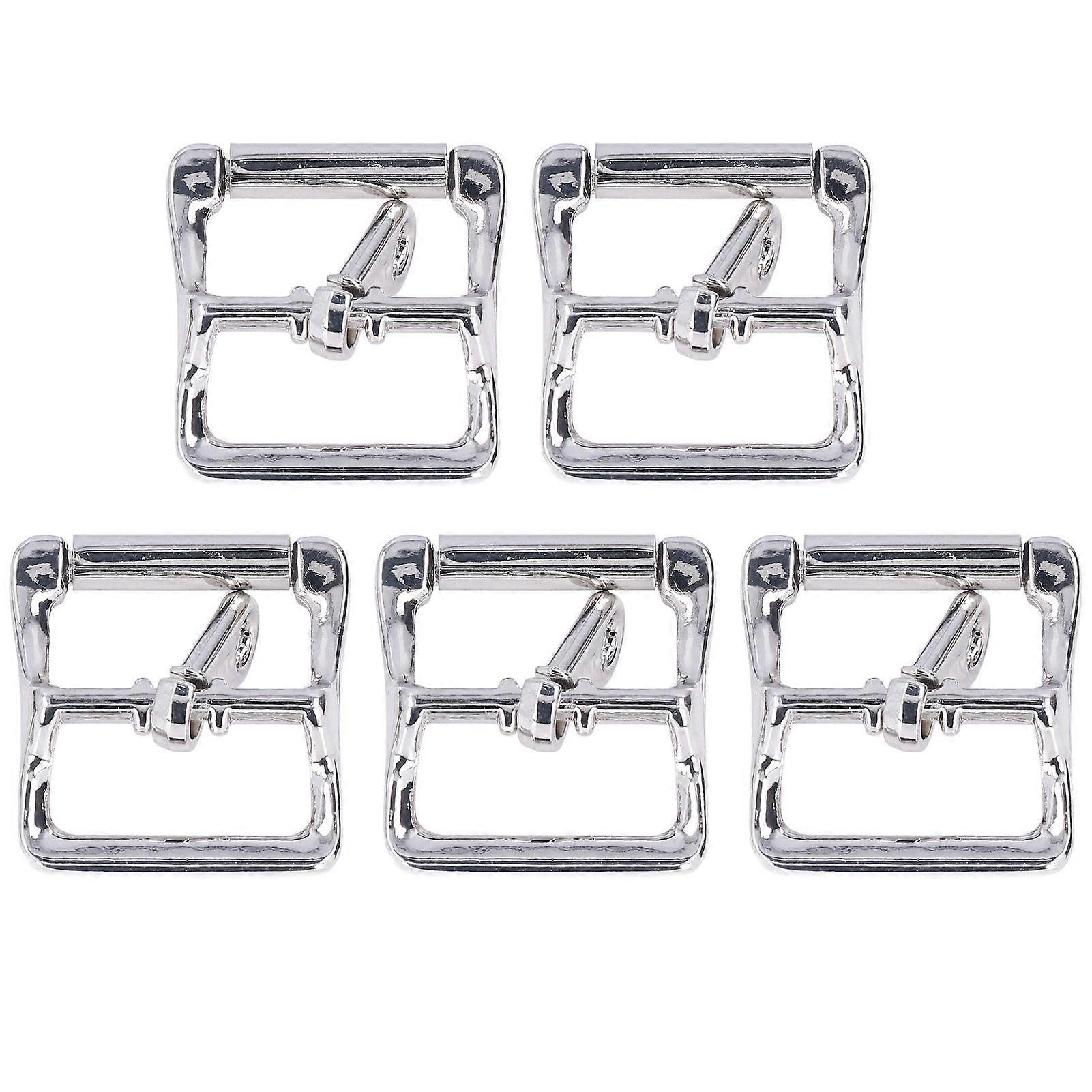 2025 أحدث طراز 5 قطع مشبك حزام بسيط أنيق سهل التركيب معدني