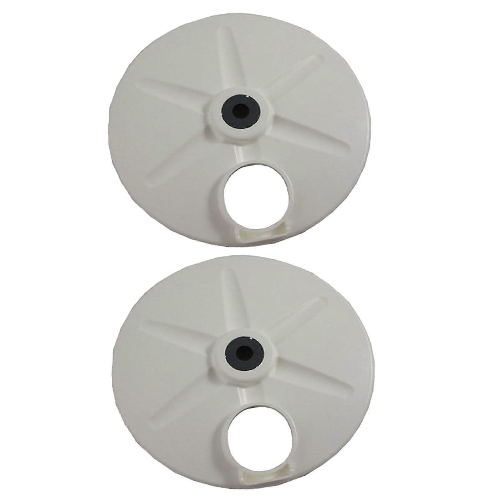 2 Pieces ABS Texture Wheel Covers Safe Replacement for Outdoor Models Compatible with Various Vehicle Types
