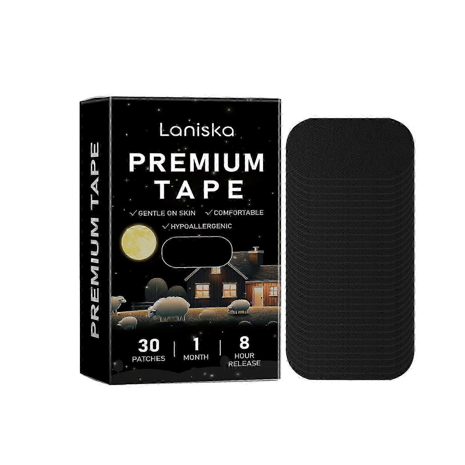 Laniska Anti-snoring Sleeping Patch Night Anti-snoring Care Patch Gently Relieve Night Sleeping