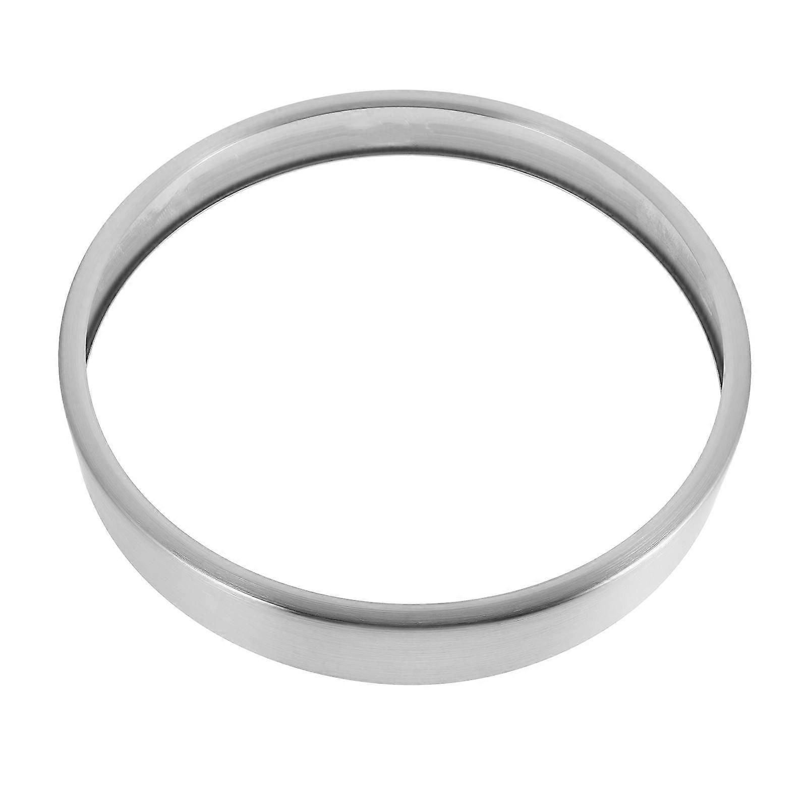 Metal Border for Wall Clock Quartz Clock Frame Replacement Silver
