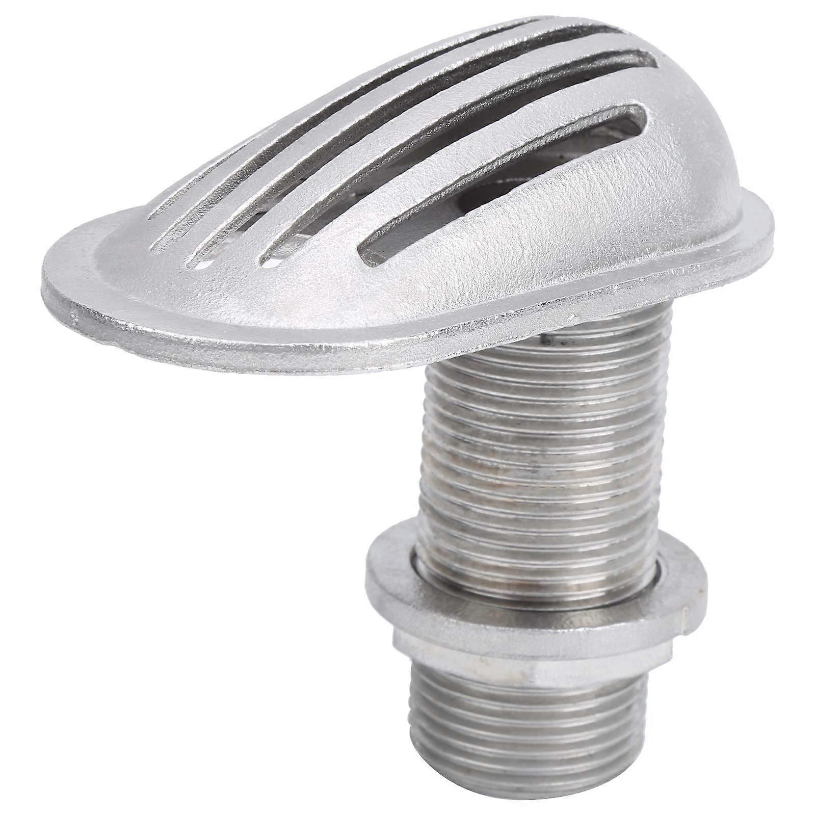 Boat Intake Strainer, Corrosion Resistant Water Absorption Filter for Marine Boats, Yachts and Kayaks, Mirror Polishing MJS0231〃 MJS0231〃