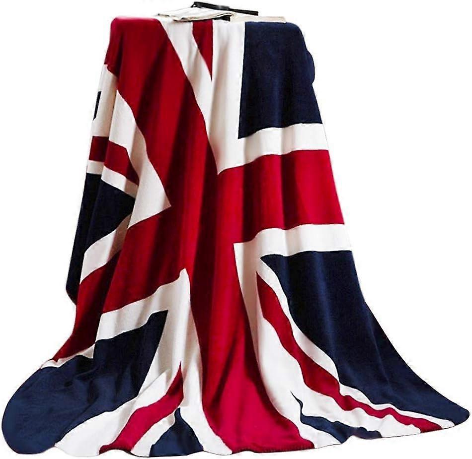Kuscheldecke 100 x 130 cm Flanell 3D Flagge Weich Warm Flauschig für Couch und Sofadecke Kinder Erwachsene F796