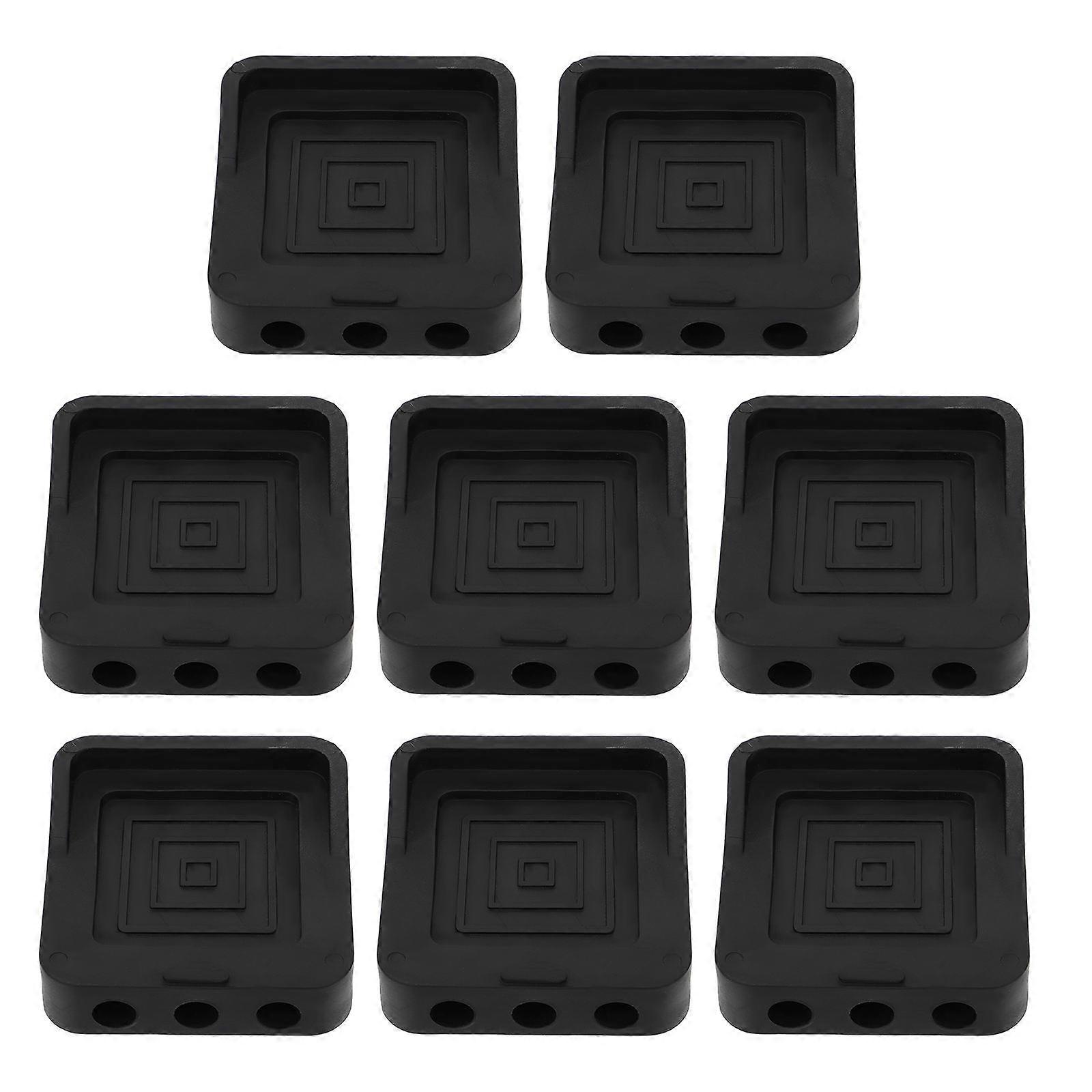 8pcs Durable Shockproof Anti slip Pads for Washing Machine and Refrigerator Feet Mats