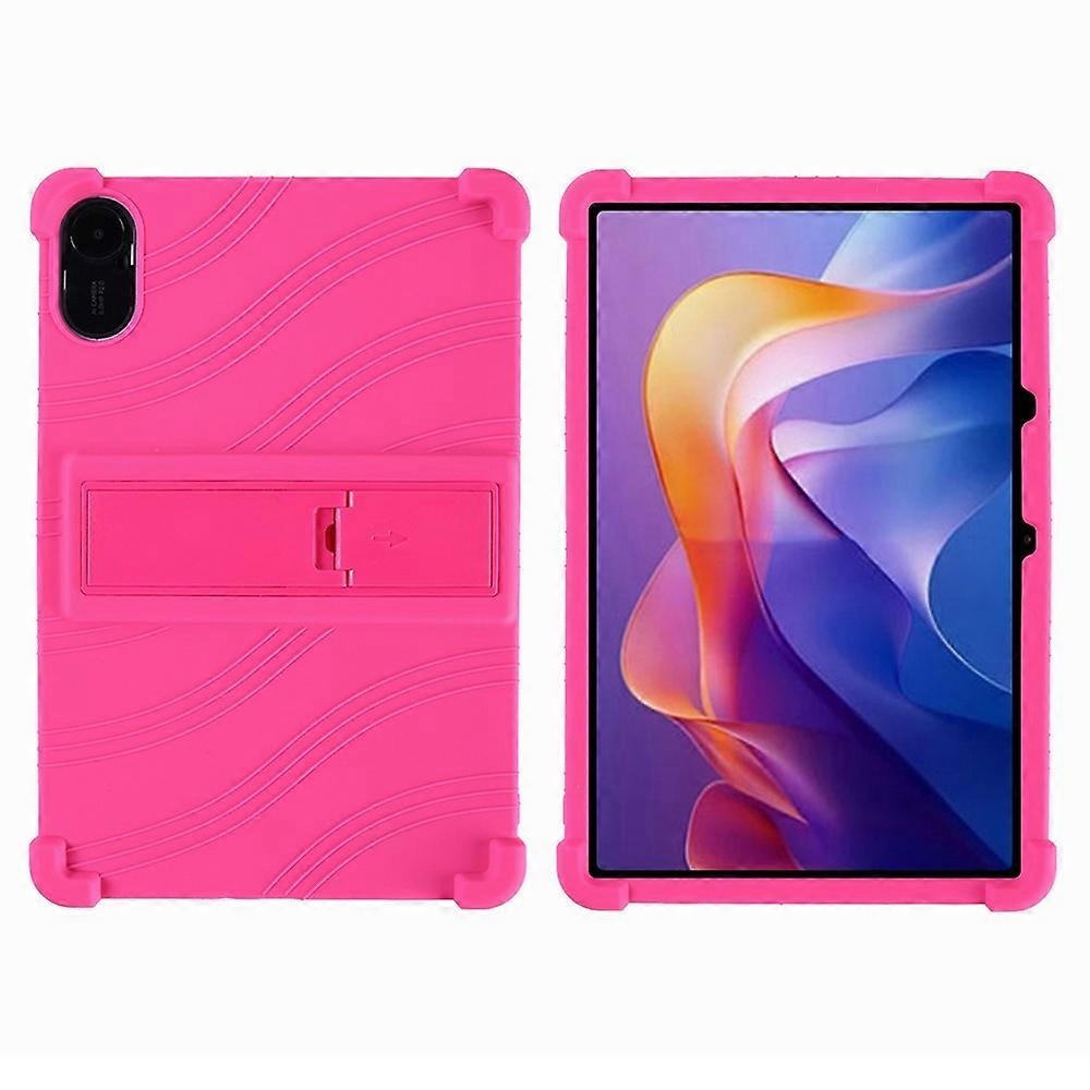 Compatible For Xiaomi Redmi Pad 2 Silicone Case with Kickstand Rugged Protective Cover