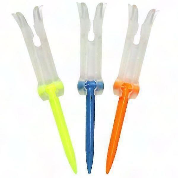 Soft PP Rubber Unbreakable Golf Tees with Six Claws