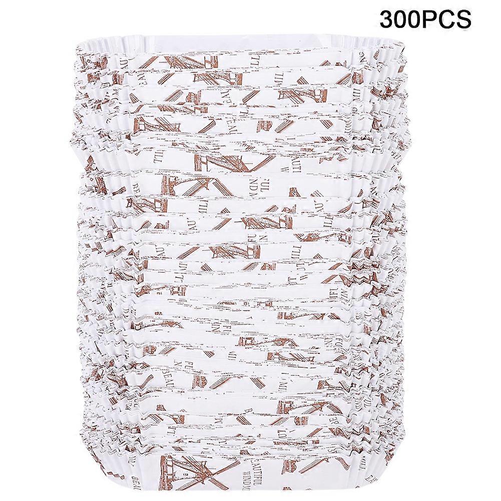 300Pcs Household Cupcake Wrapper Case Cake Paper Cup Kitchen Pastry Baking Accessories
