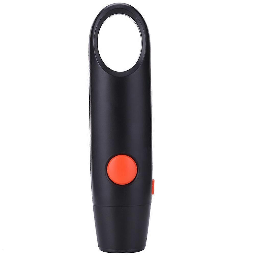 Loud and Durable Plastic Whistle for Outdoor Use Black Easy to Carry and Store