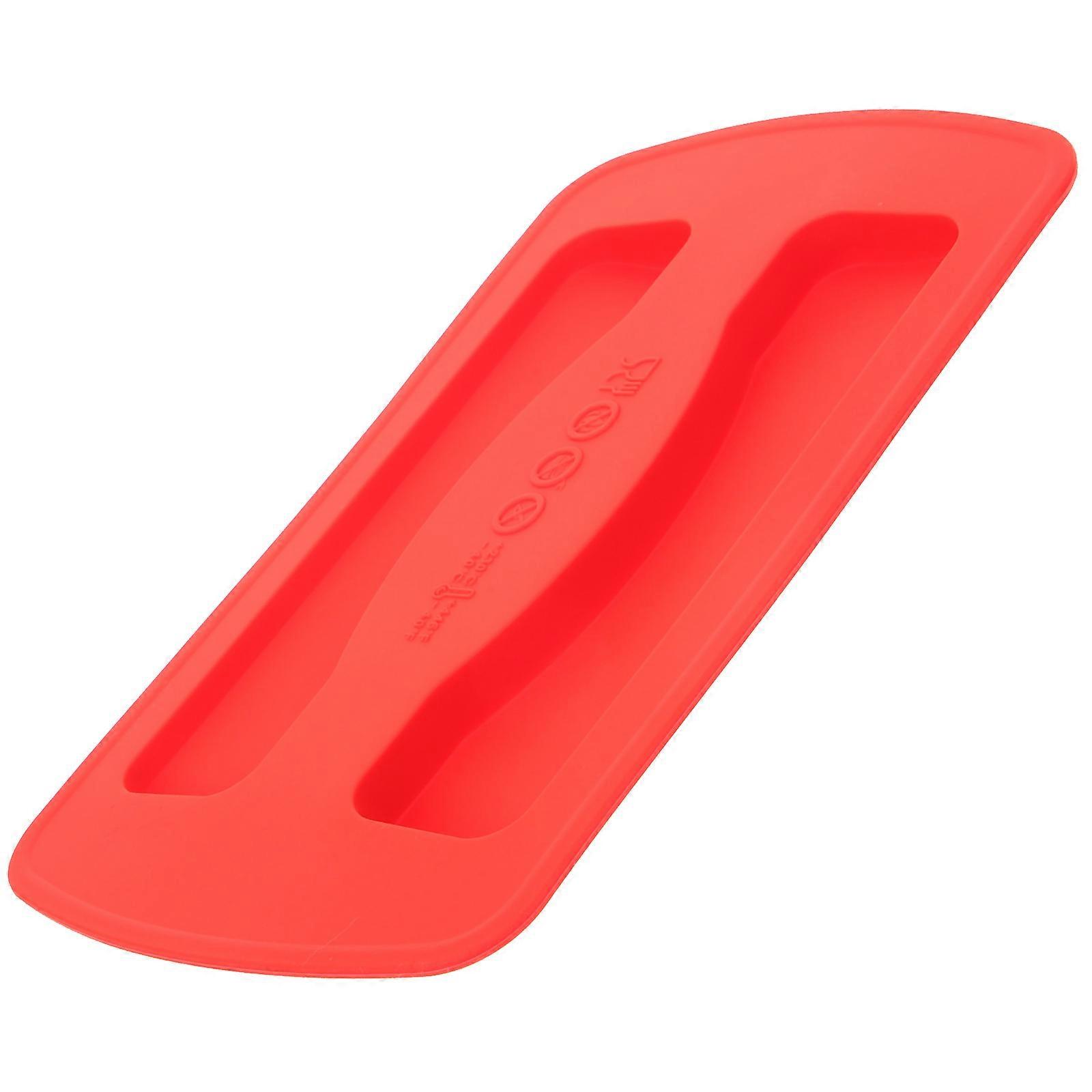 Protective Lid For Toaster Bread Maker Cover Red Color 17.50X10.50X1.00CM 1Pack