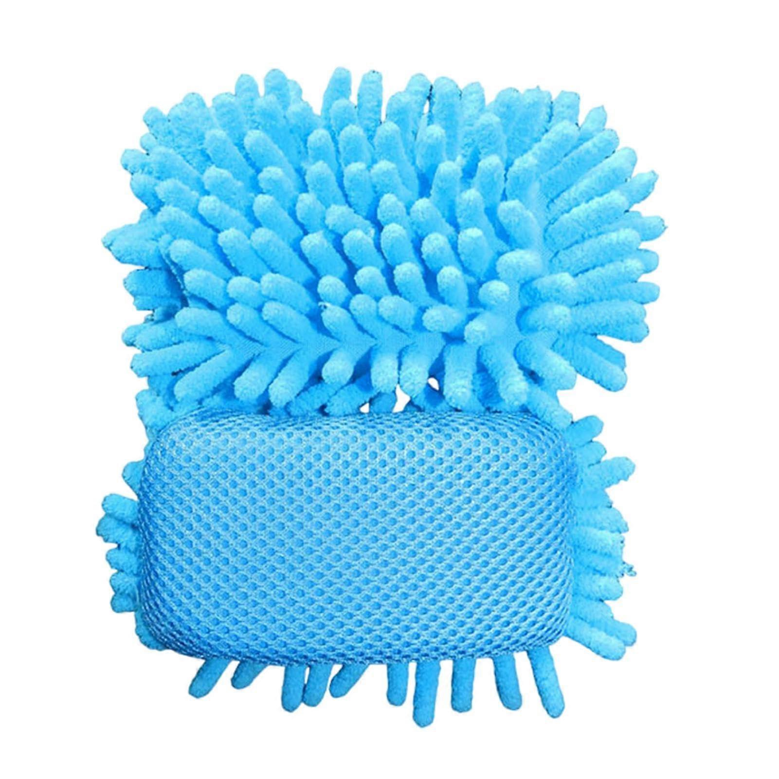 Whiteboard Erasers | Double-Sided Dry Erase Board Cleaner | Reusable Chalkboard Eraser for Teachers | Blue