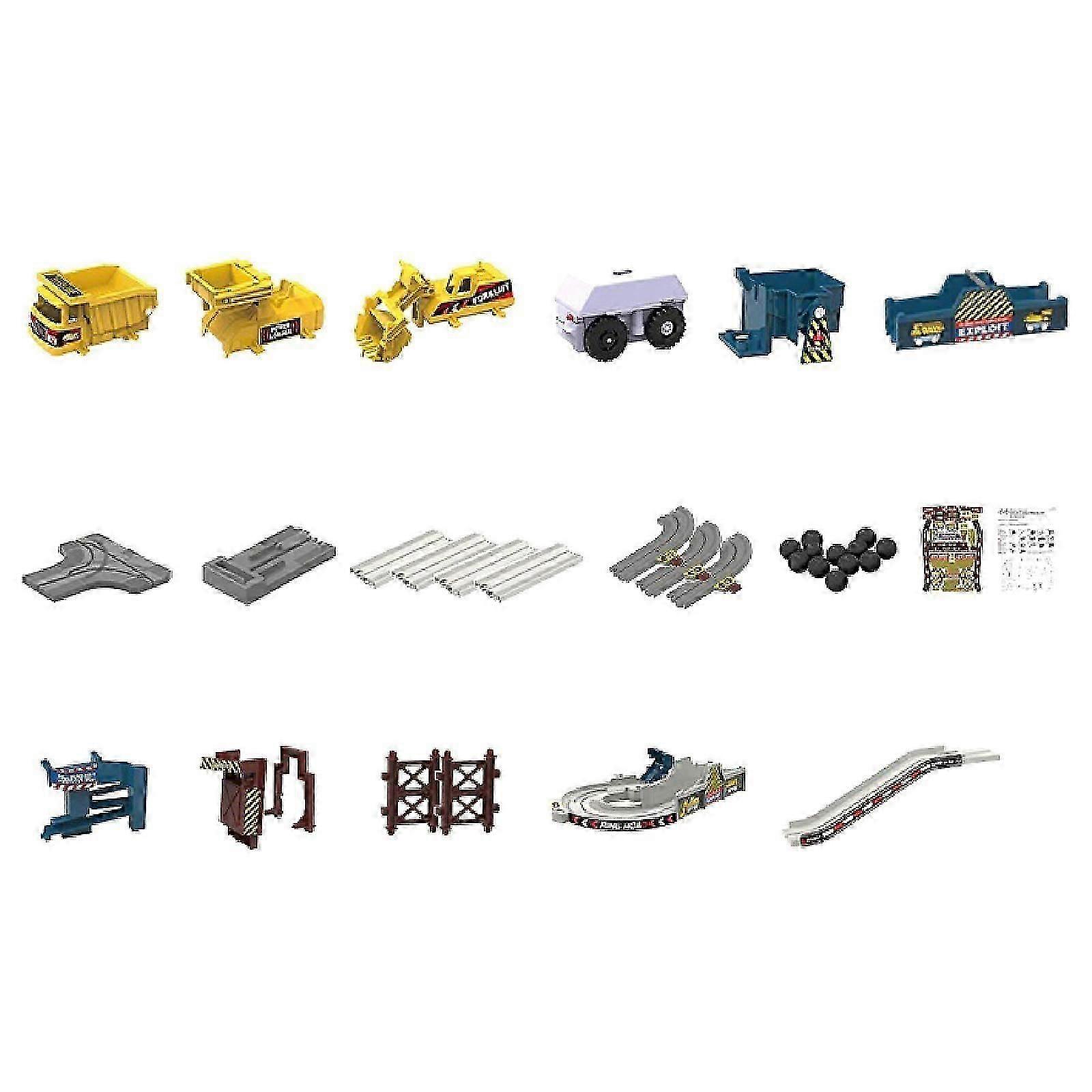 Construction Vehicle Toys Track Car Set for Toddlers Age 3 Years up Children