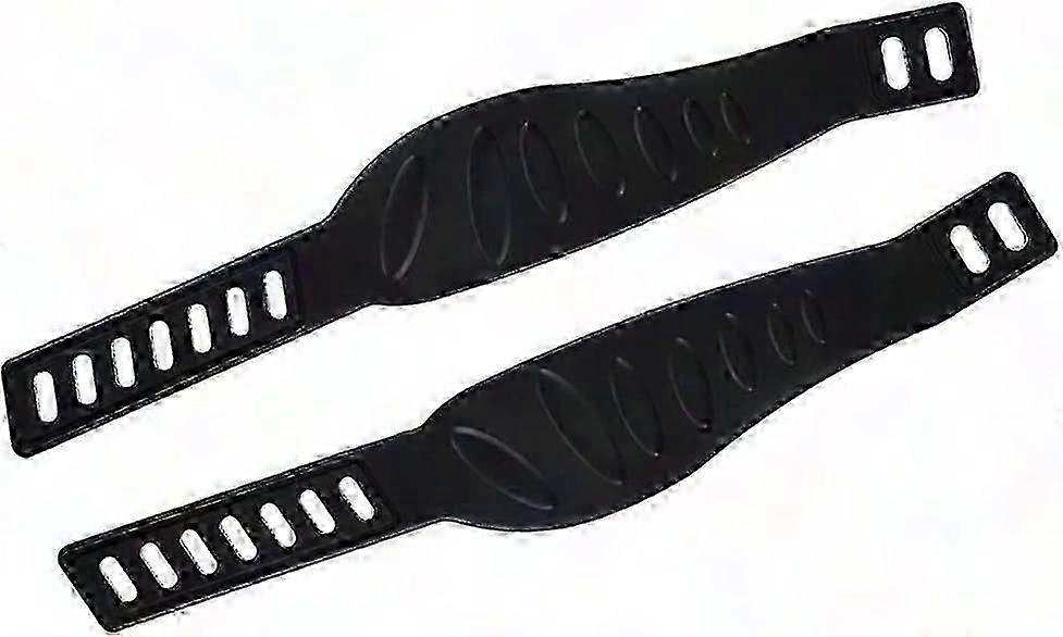 Adjustable bike pedal straps non-slip