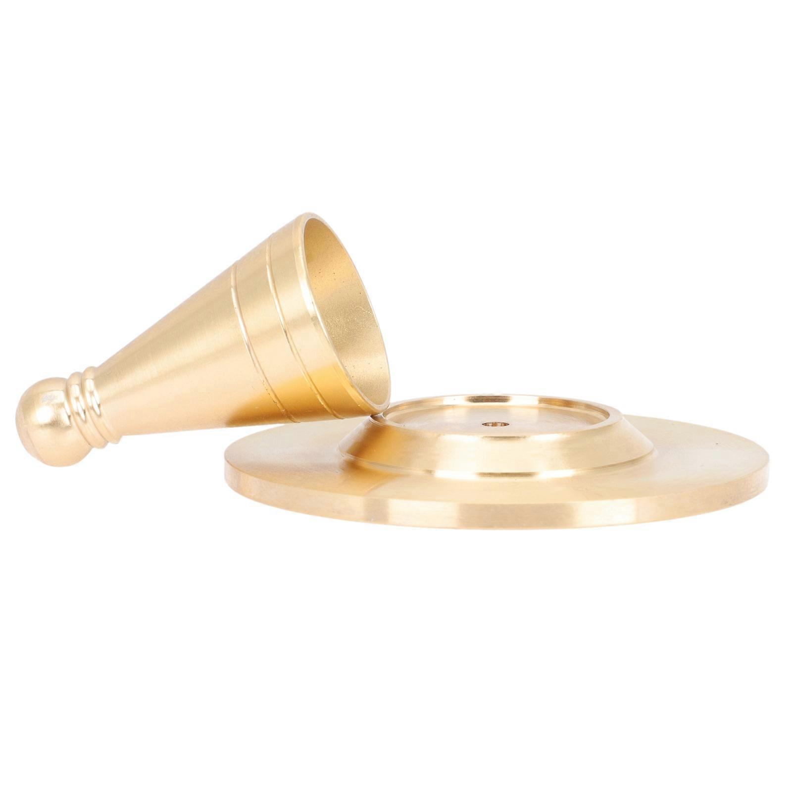 Press Mold Cone Shape Design Metal Incense Crafting Kit For Yoga Room 5x5cm 1Set