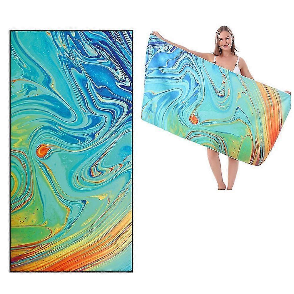 Microfiber Beach Towel, Quick-Drying, Travel