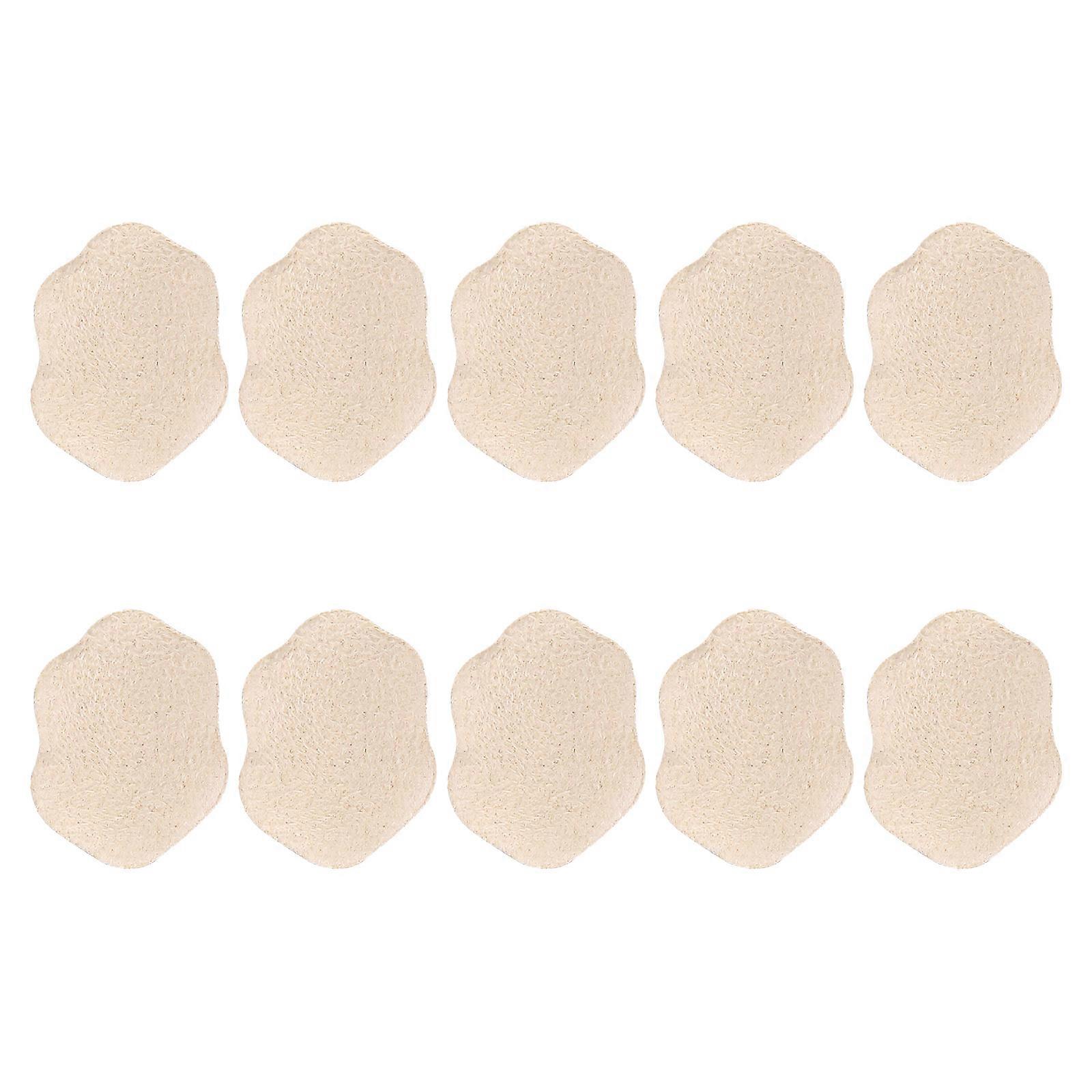 Pack Of 10 Soft AntiFriction Toe And Foot Top Gels Pads For Long Walks And Daily Comfortable  color