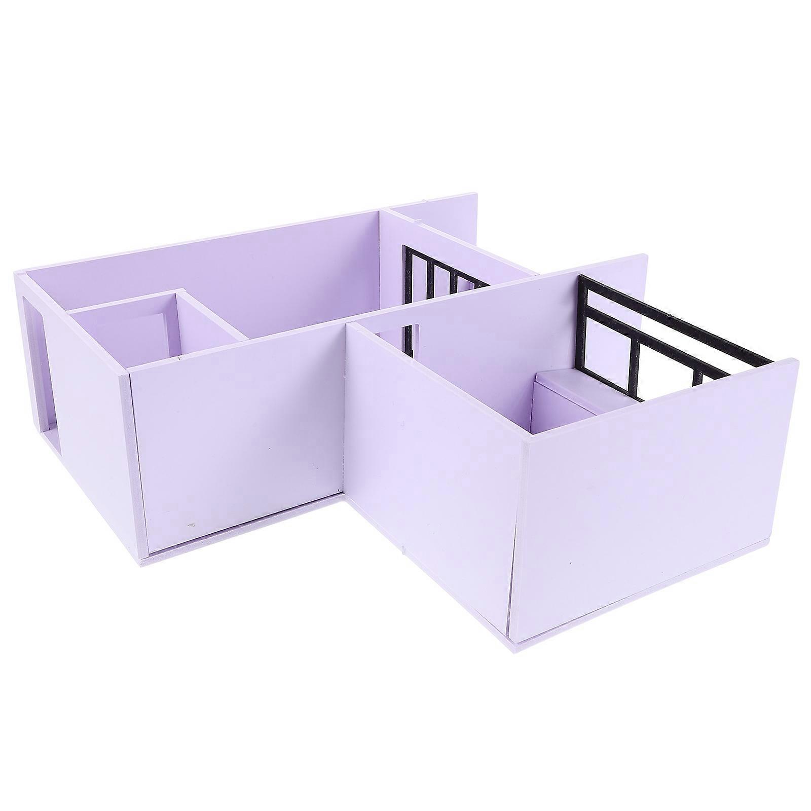 1 Set DIY Miniature Apartment Model Kit   Unfinished 1/25 Scale for Architectural Visualization