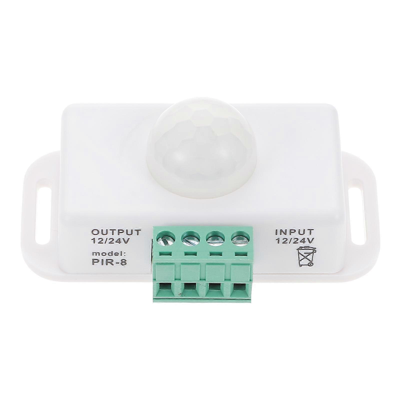 LED Strip Motion Sensor Controller Motion Activated Cabinet Lights General Users ABS Material 7.6X4.5X3.4CM 1Pcs