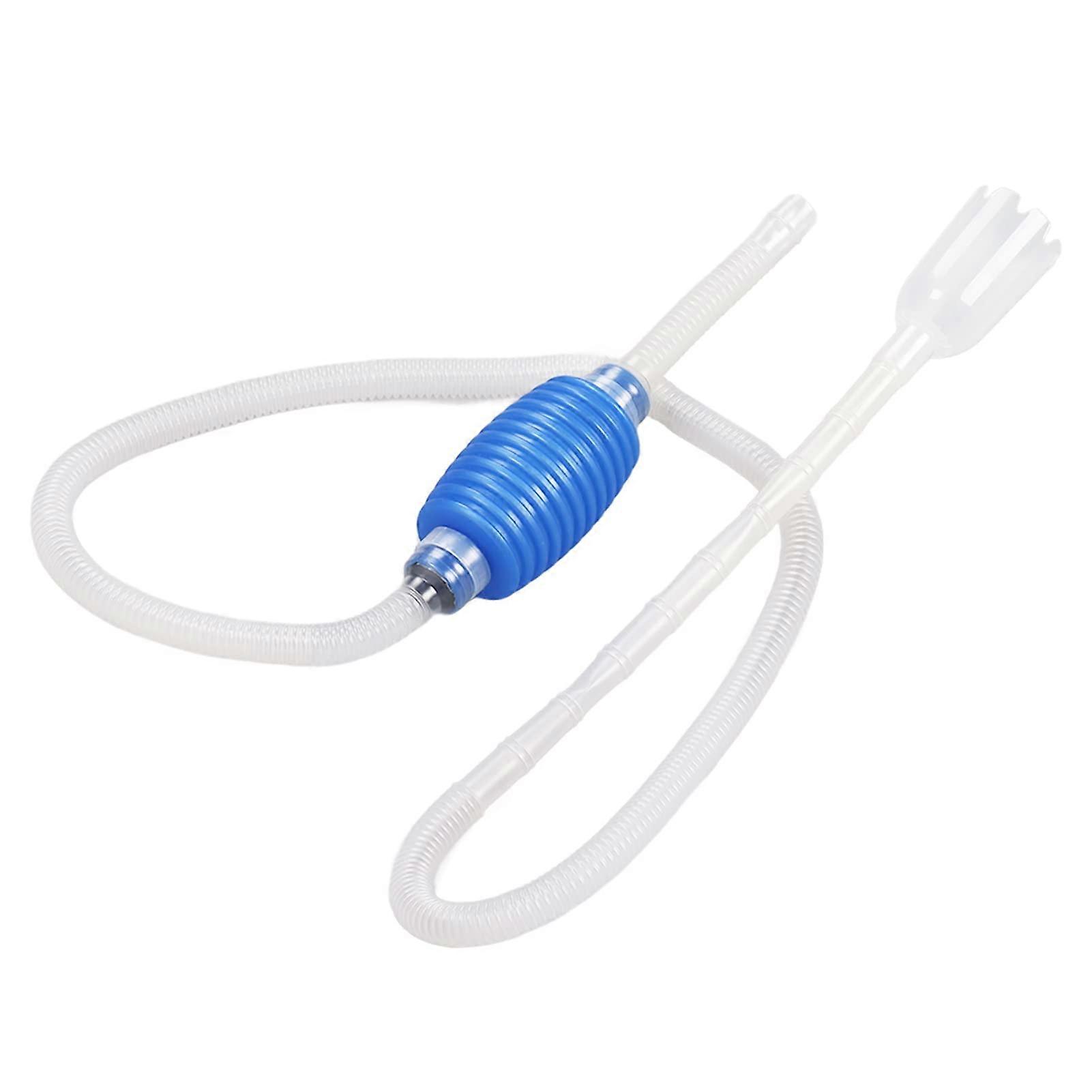 Aquarium Siphon Water Changer, Easy Suction Cleaner for Small Fish Tanks, Ideal for Removing Fish Waste and Debris