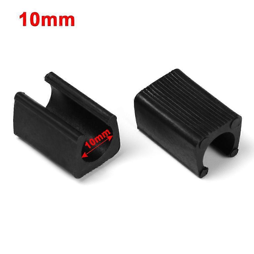 10pcs Glides U Shaped Anti-front Tilt Non-slip Tube Caps Damper Stool Chair Leg Pad Pipe Clamp